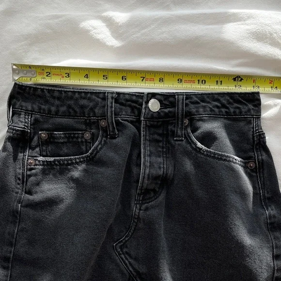 American Eagle Black Denim Mini Skirt - Picture 5 of 7